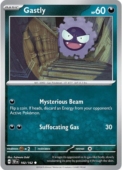 Gastly (102/162) [Scarlet & Violet: Temporal Forces] | Devastation Store