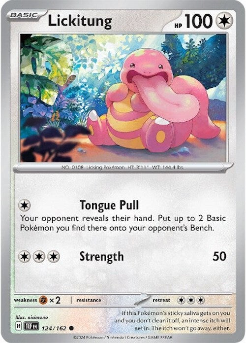 Lickitung (124/162) [Scarlet & Violet: Temporal Forces] | Devastation Store