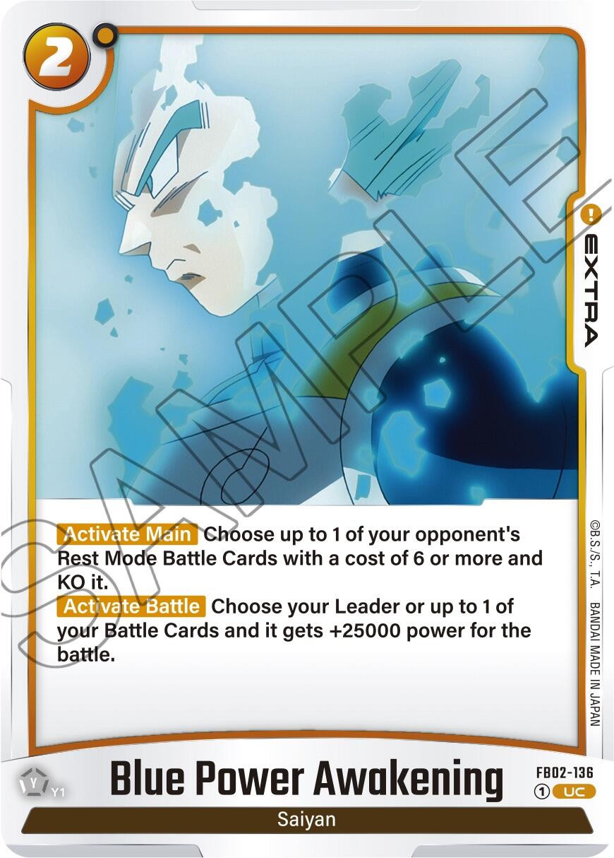 Blue Power Awakening [Blazing Aura] | Devastation Store