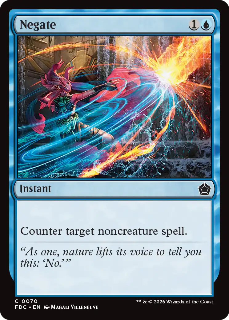 Negate [Foundations Commander] | Devastation Store