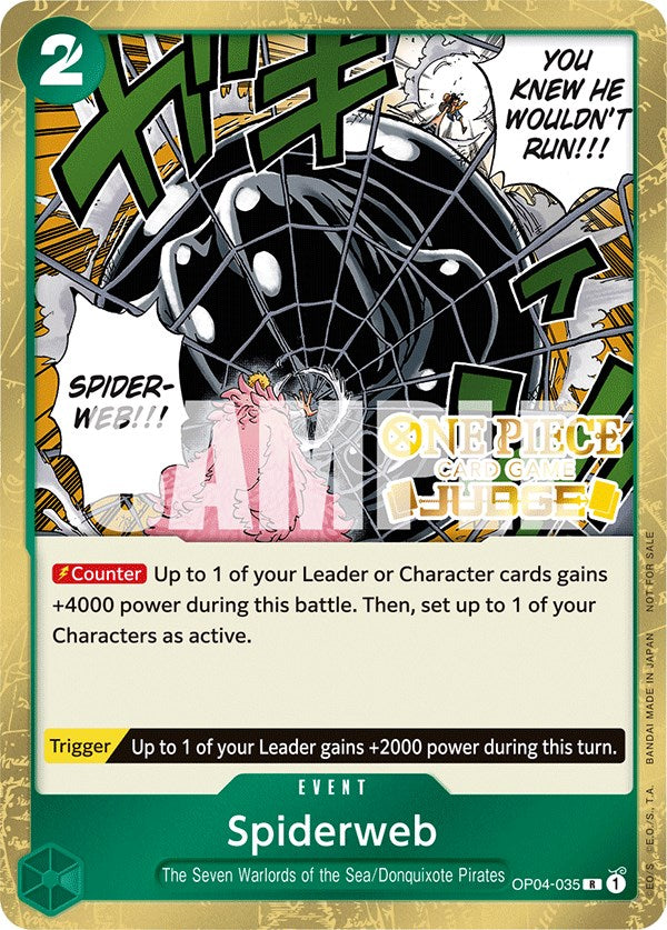 Spiderweb (Judge Pack Vol. 3) [One Piece Promotion Cards] | Devastation Store