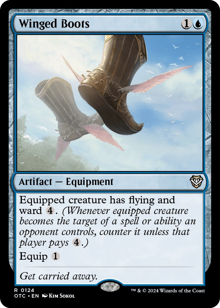 Winged Boots [Outlaws of Thunder Junction Commander] | Devastation Store