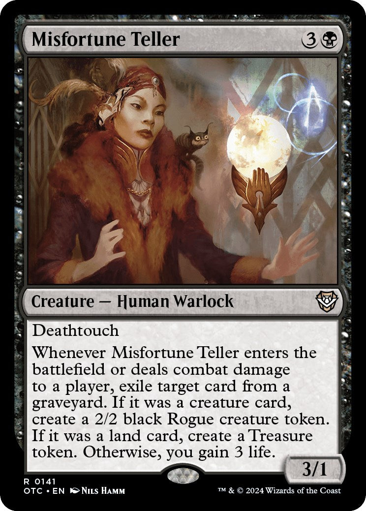 Misfortune Teller [Outlaws of Thunder Junction Commander] | Devastation Store