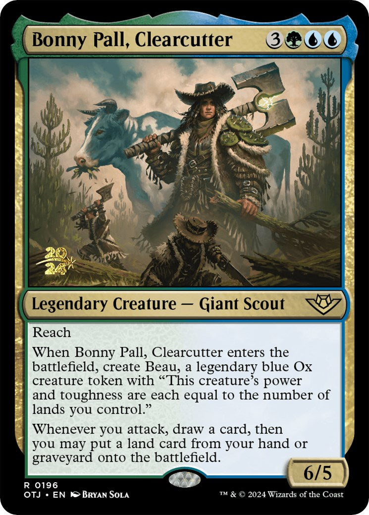 Bonny Pall, Clearcutter [Outlaws of Thunder Junction Prerelease Promos] | Devastation Store