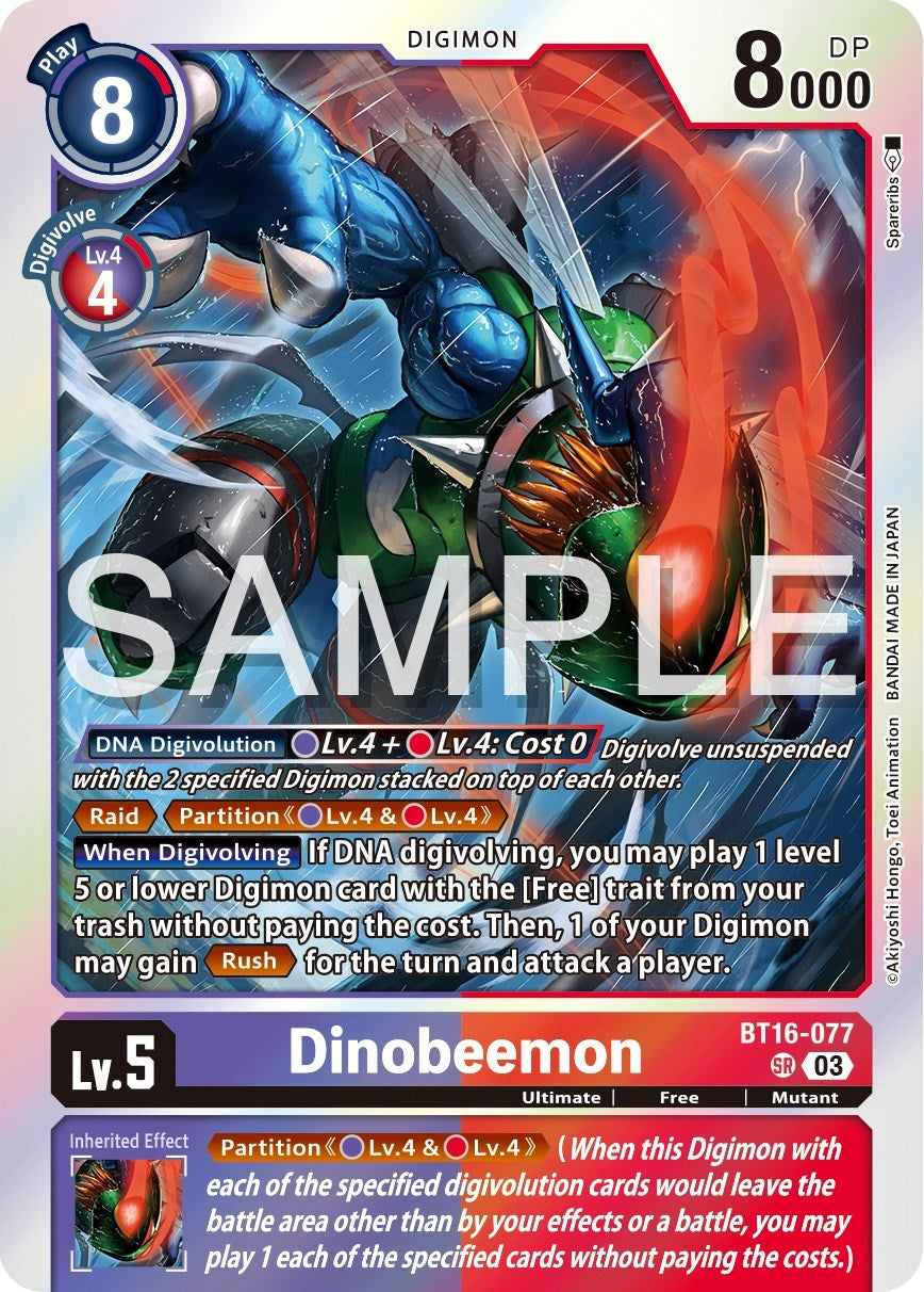 Dinobeemon [BT16-077] [Beginning Observer] | Devastation Store