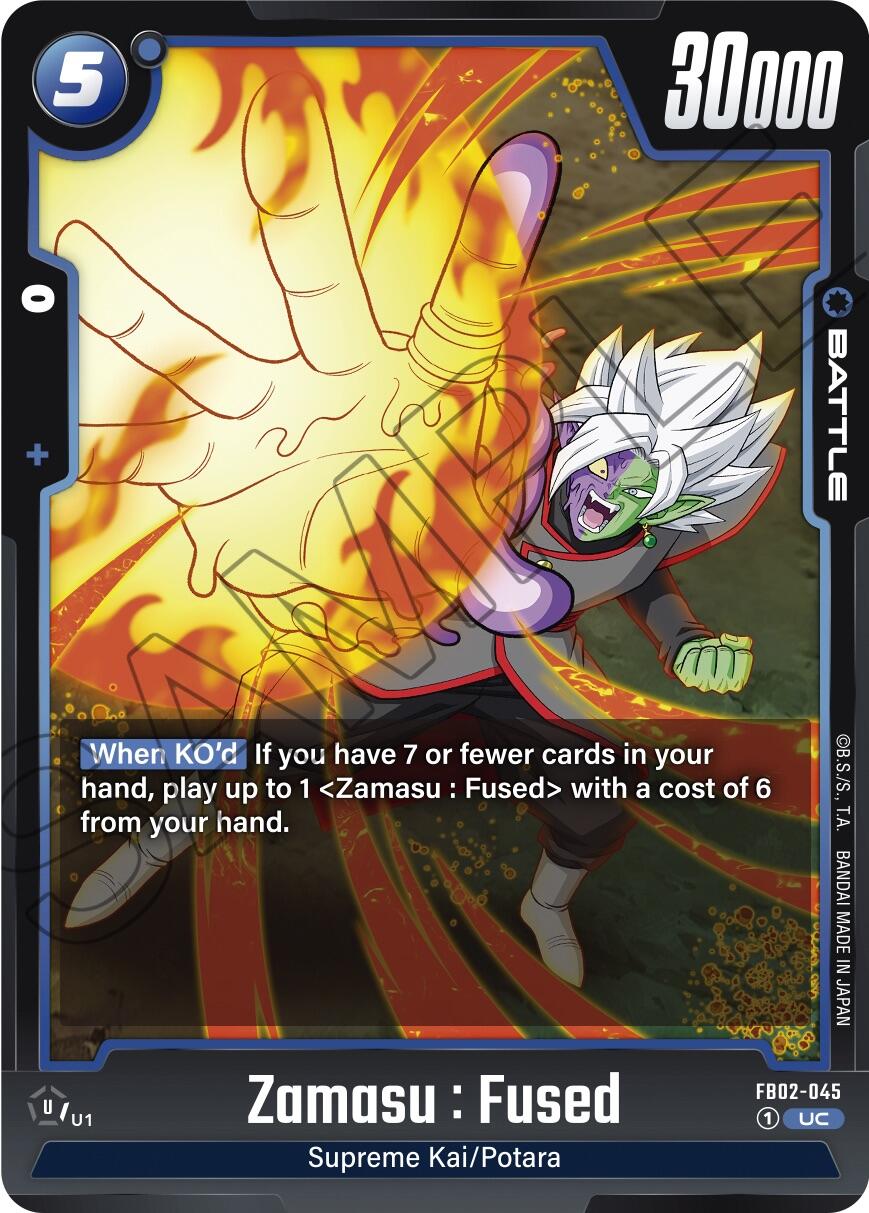 Zamasu : Fused (FB02-045) [Blazing Aura] | Devastation Store