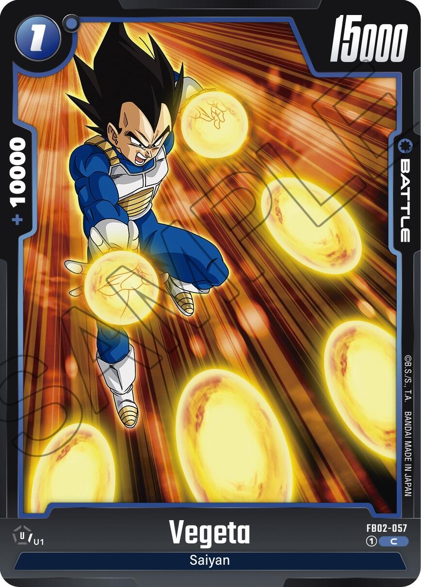 Vegeta (FB02-057) [Blazing Aura] | Devastation Store
