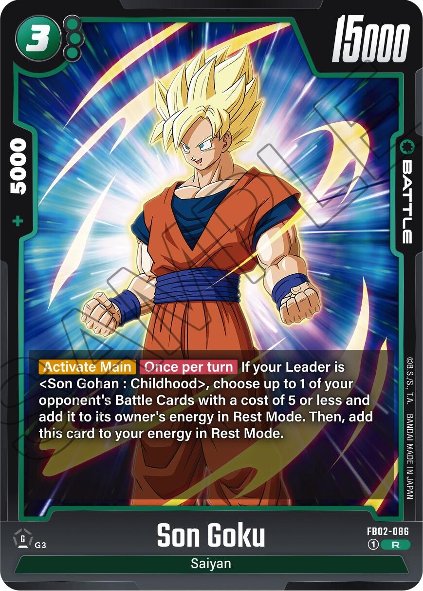Son Goku (FB02-086) [Blazing Aura] | Devastation Store