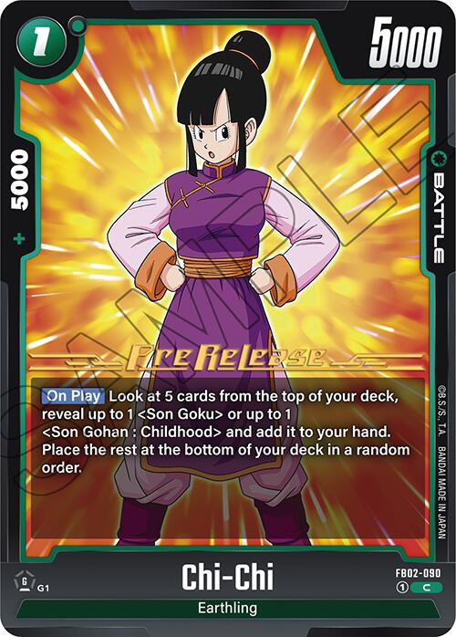 Chi-Chi [Blazing Aura Pre-Release Cards] | Devastation Store