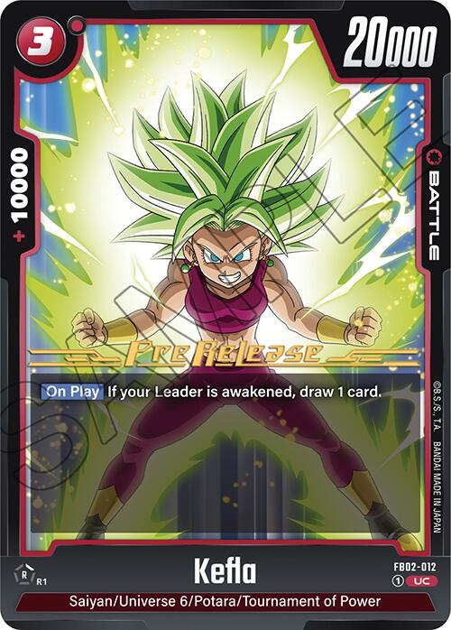 Kefla (FB02-012) [Blazing Aura Pre-Release Cards] | Devastation Store