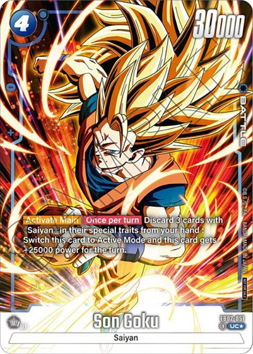 Son Goku (FB02-051) (Tournament Pack -Winner- 02) [Fusion World Tournament Cards] | Devastation Store