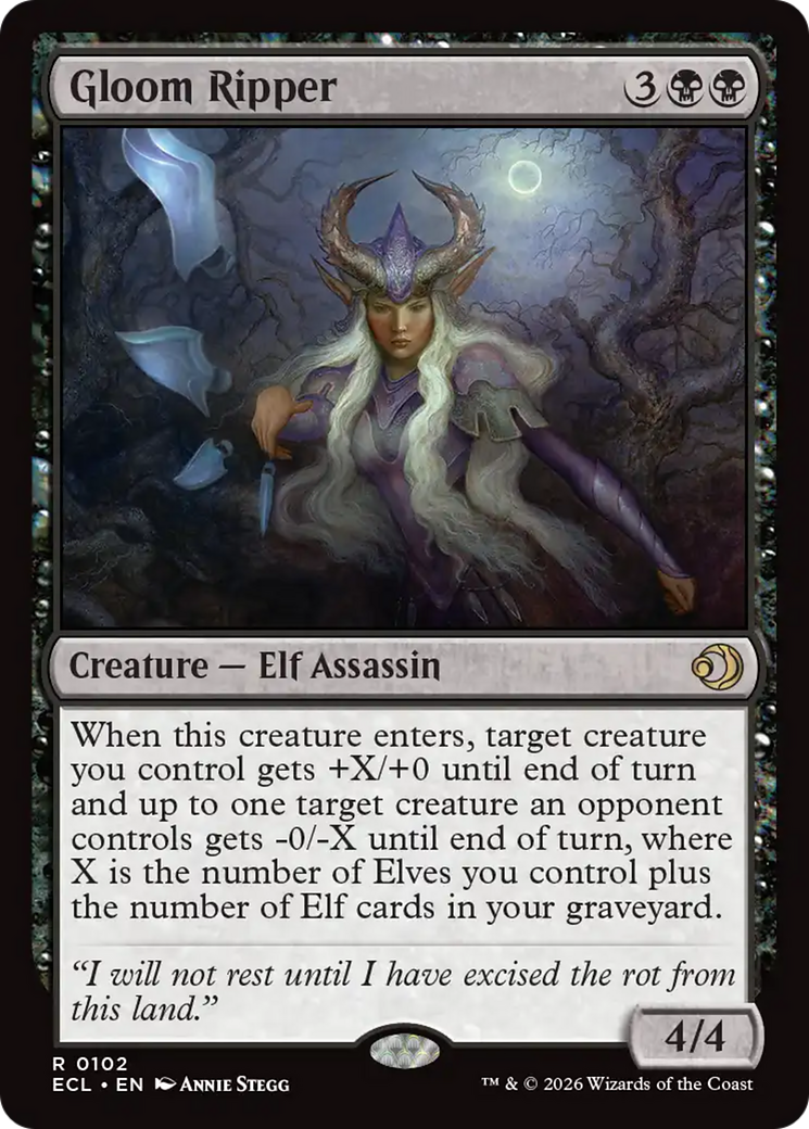 Gloom Ripper [Lorwyn Eclipsed] | Devastation Store