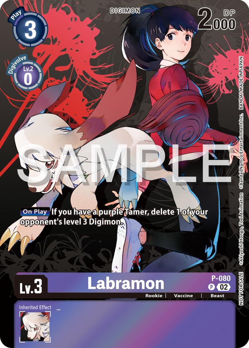 Labramon [P-080] (Official Tournament Pack Vol.13) [Promotional Cards] | Devastation Store