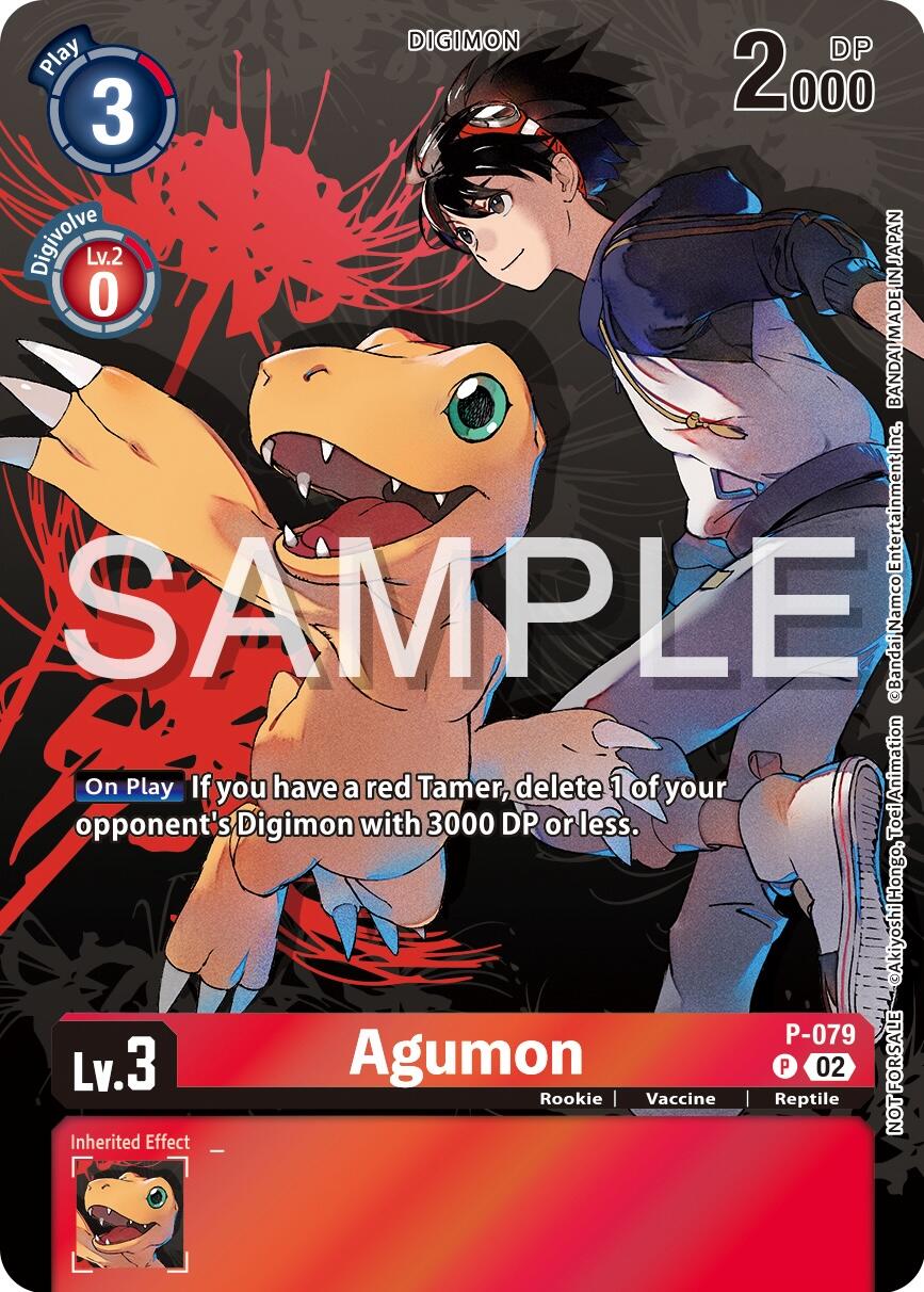 Agumon [P-079] (Official Tournament Pack Vol.13) [Promotional Cards] | Devastation Store
