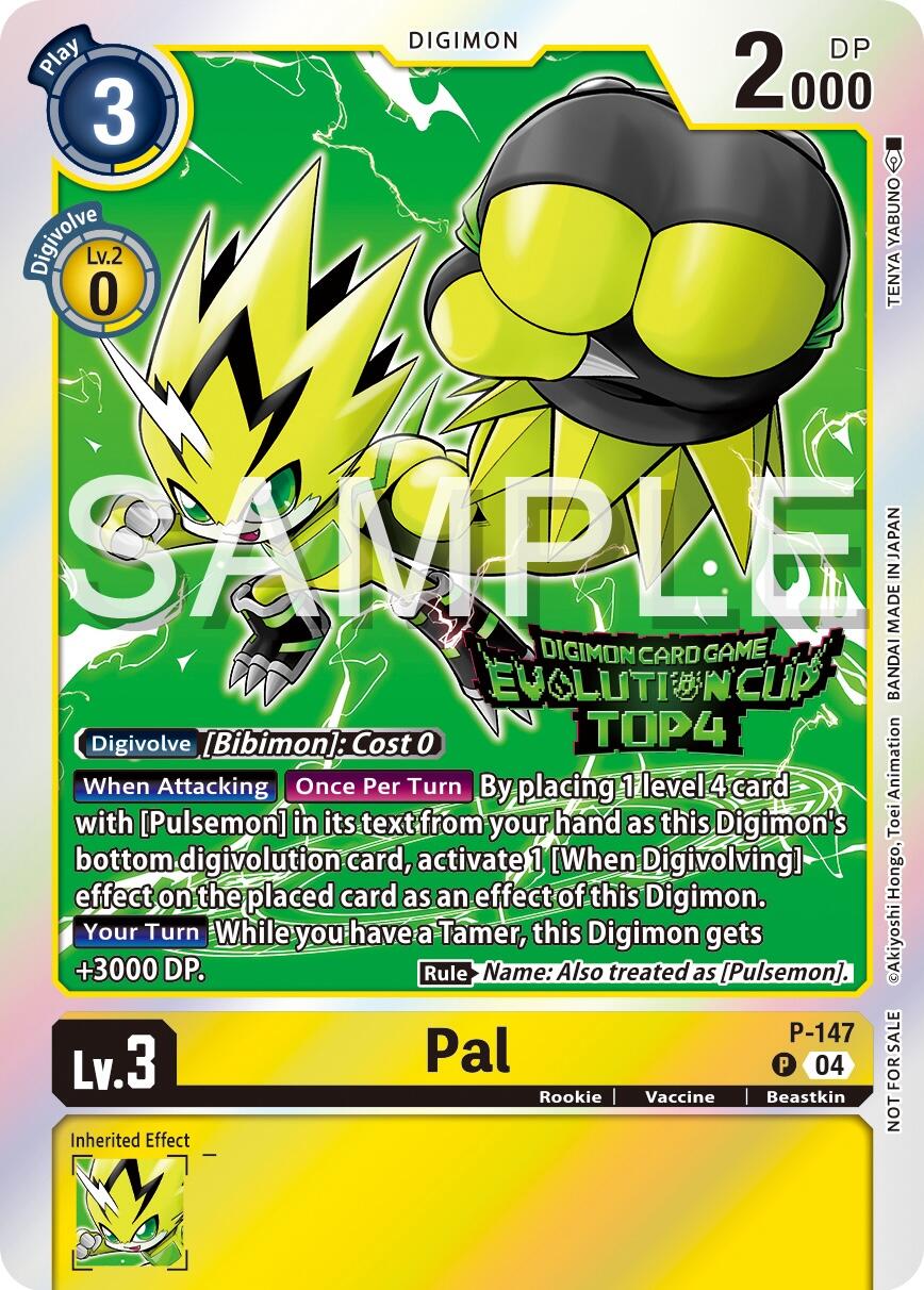 Pal [P-147] (2024 Evolution Cup Top 4) [Promotional Cards] | Devastation Store