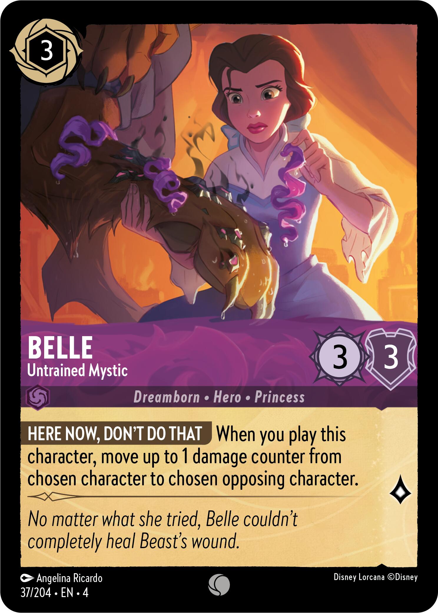 Belle - Untrained Mystic (37/204) [Ursula's Return] | Devastation Store