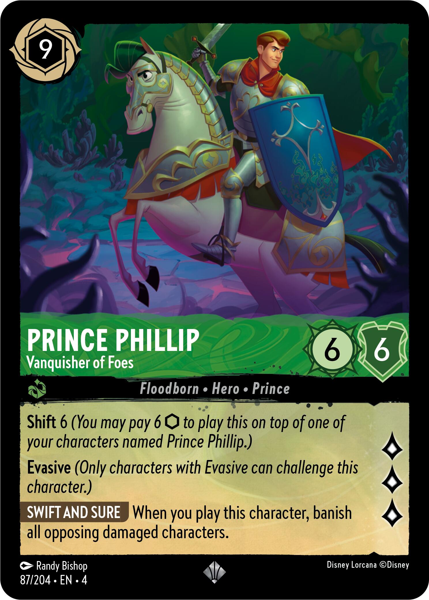 Prince Phillip - Vanquisher of Foes (87/204) [Ursula's Return] | Devastation Store