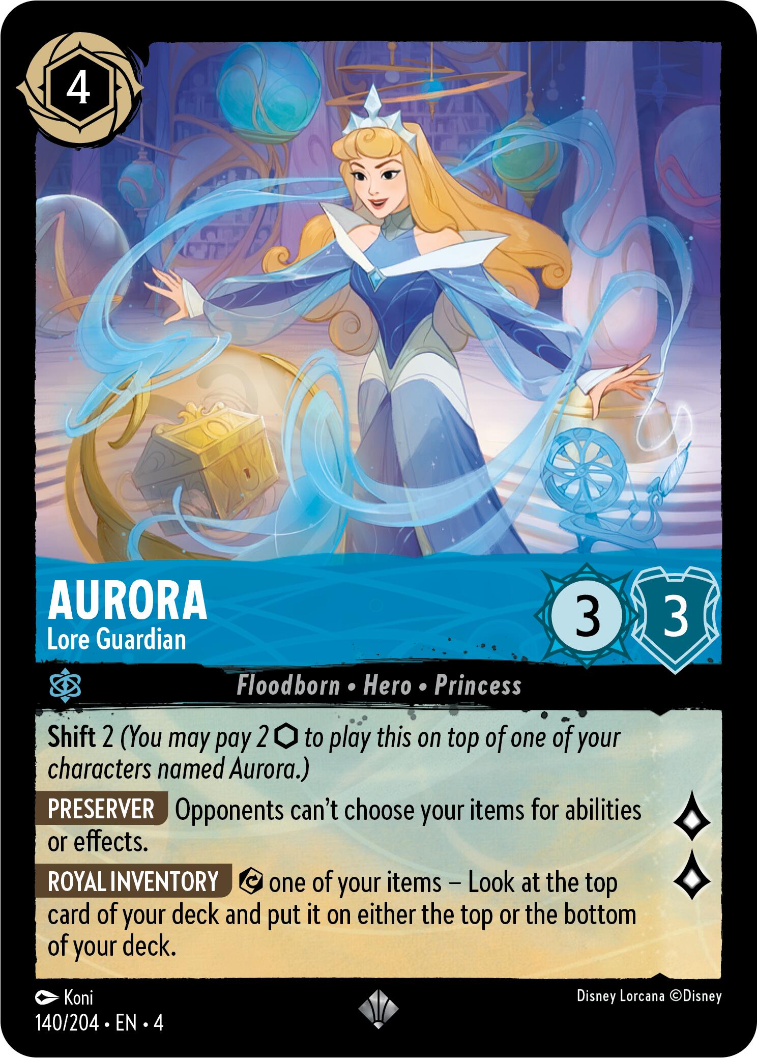 Aurora - Lore Guardian (140/204) [Ursula's Return] | Devastation Store