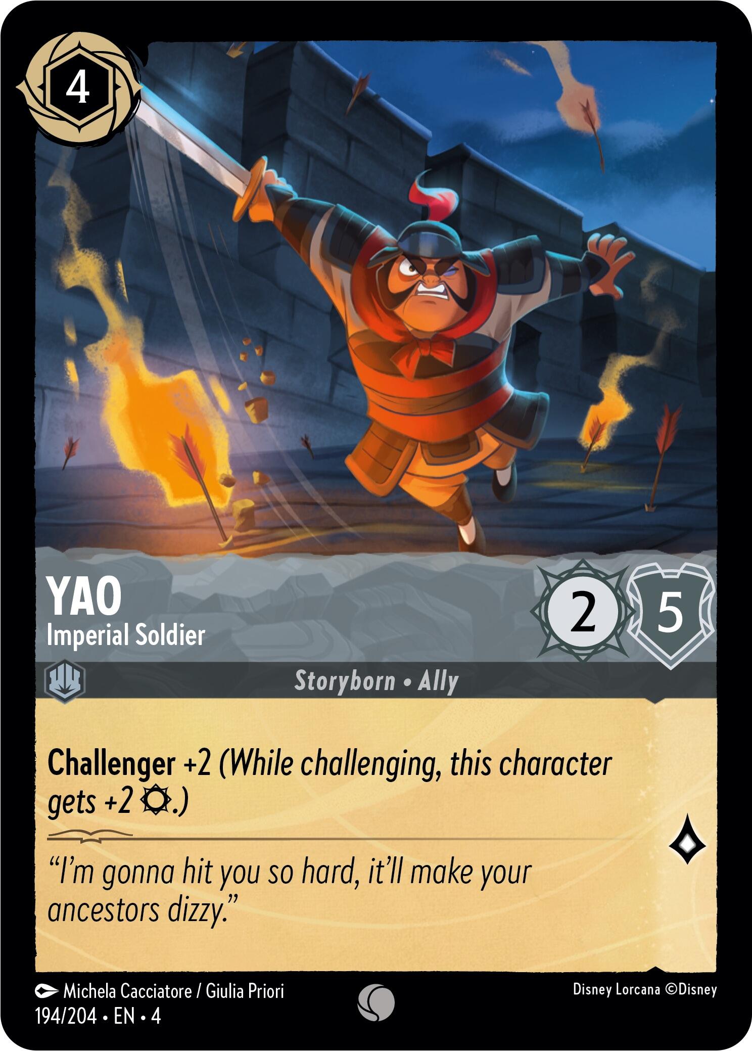 Yao - Imperial Soldier (194/204) [Ursula's Return] | Devastation Store