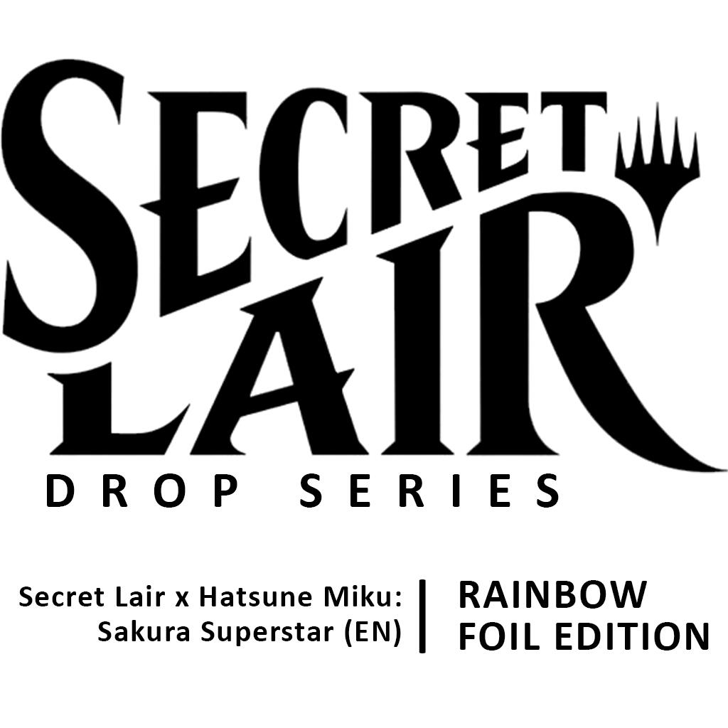 Secret Lair: Drop Series - Secret Lair x Hatsune Miku: Sakura Superstar EN (Rainbow Foil Edition) | Devastation Store