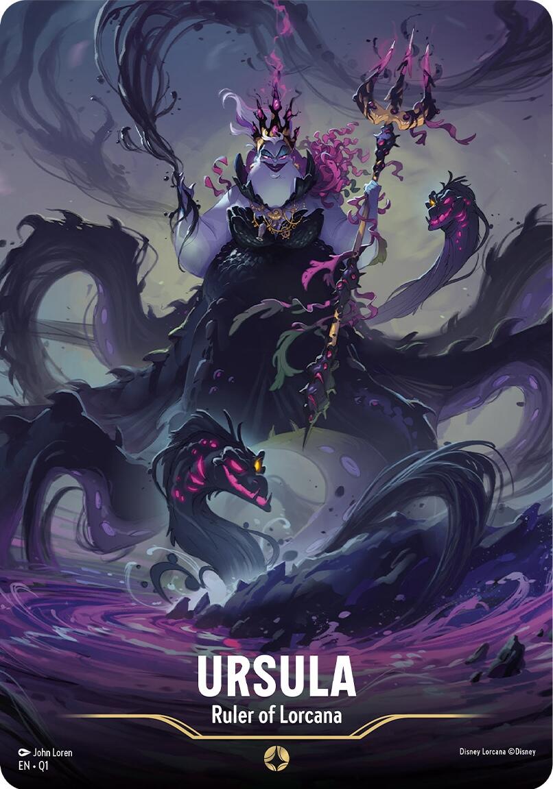 Ursula - Ruler of Lorcana (Oversized) [Illumineer's Quest: Deep Trouble] | Devastation Store