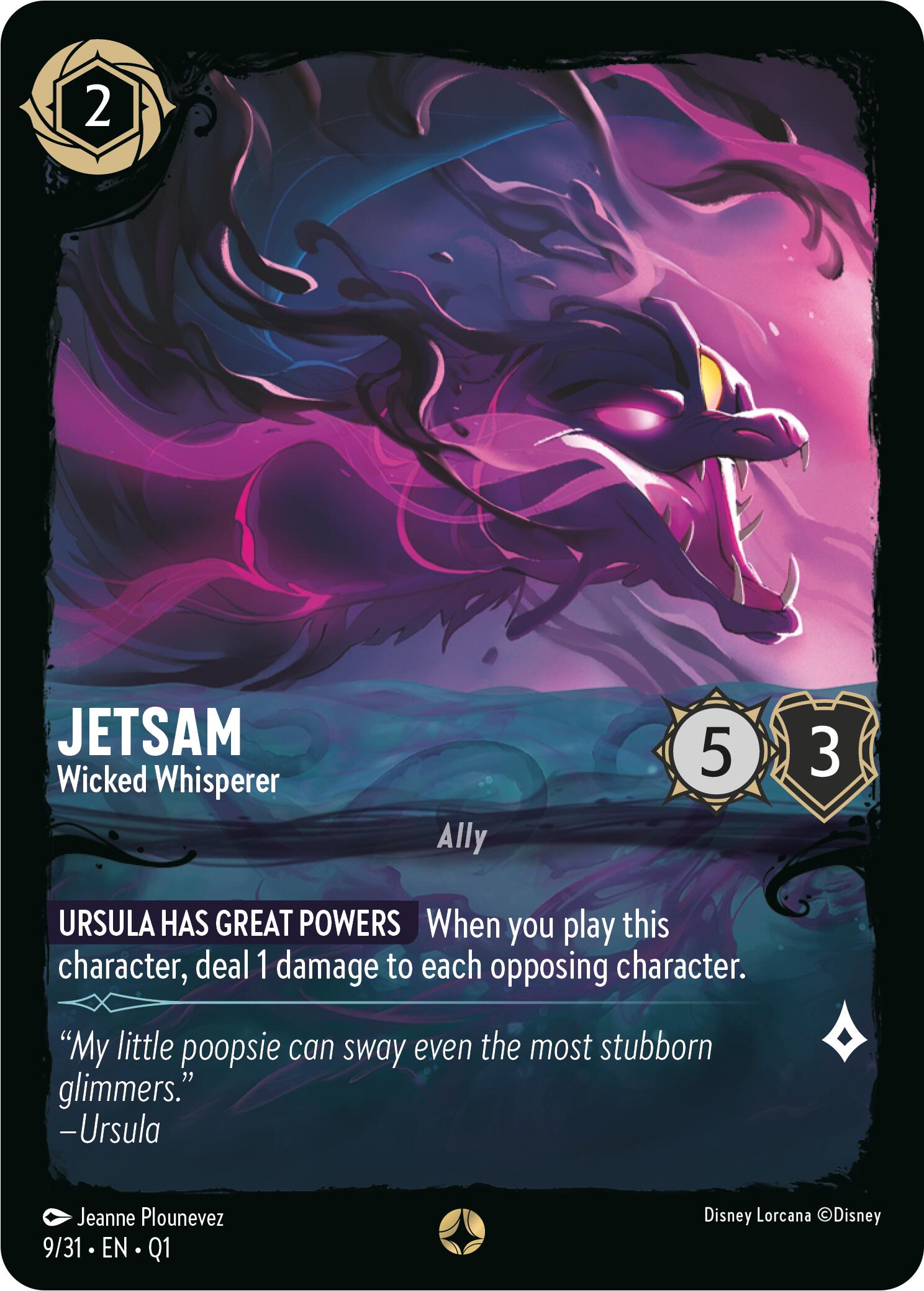 Jetsam - Wicked Whisperer (9/31) [Illumineer's Quest: Deep Trouble] | Devastation Store