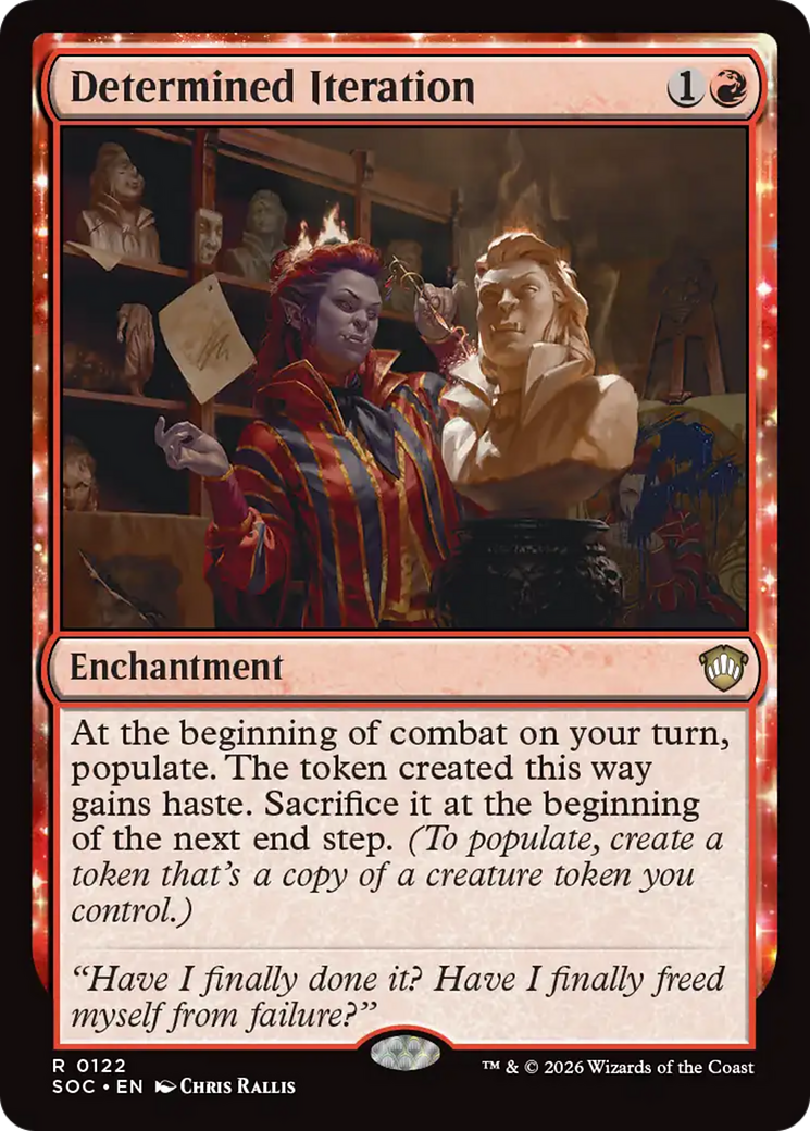 Determined Iteration [Secrets of Strixhaven Commander] | Devastation Store