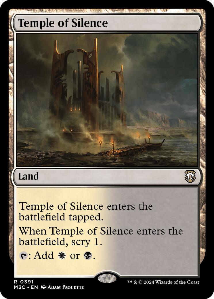 Temple of Silence [Modern Horizons 3 Commander] | Devastation Store