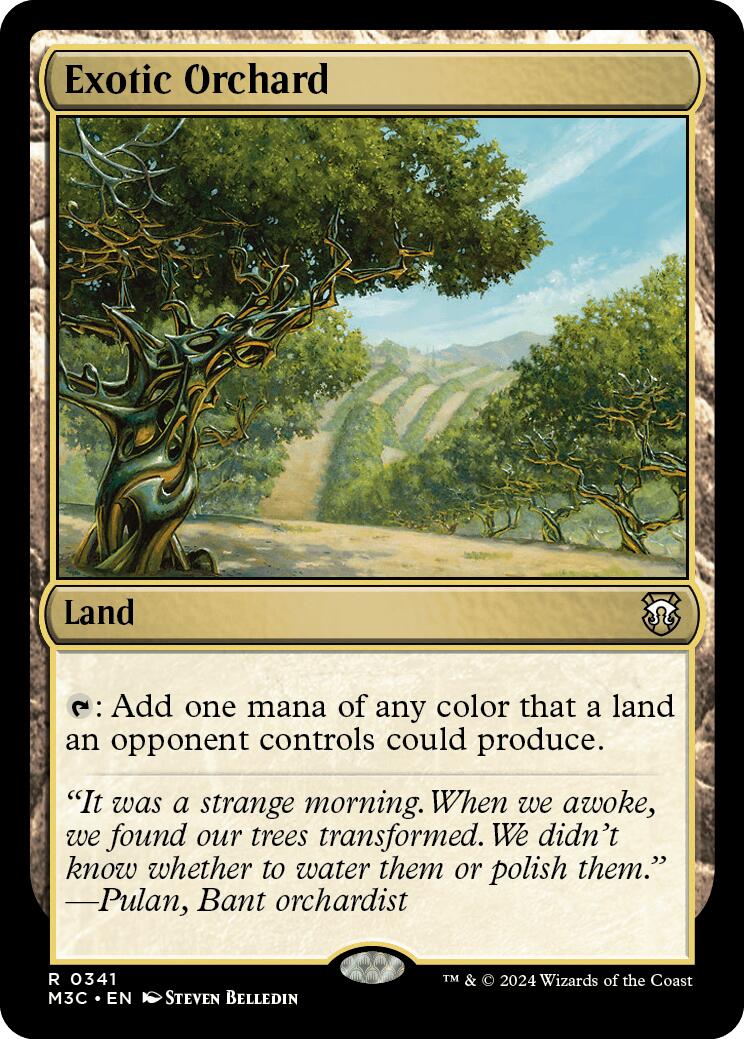 Exotic Orchard [Modern Horizons 3 Commander] | Devastation Store