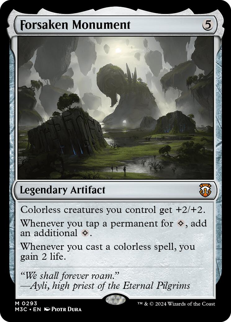 Forsaken Monument [Modern Horizons 3 Commander] | Devastation Store