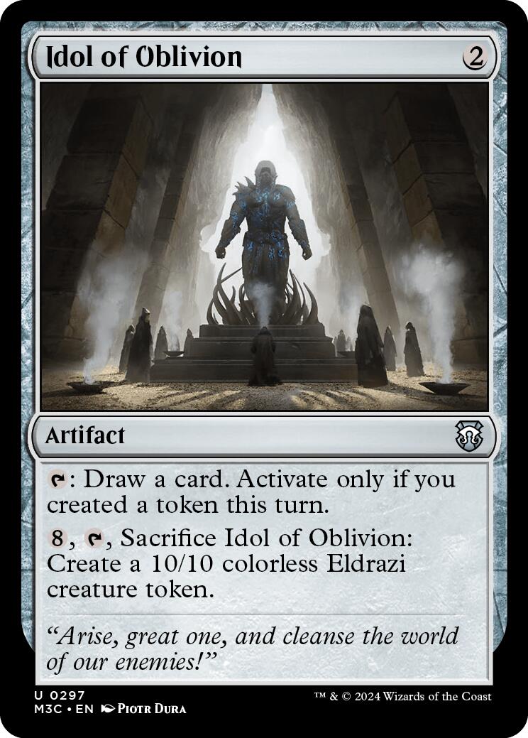 Idol of Oblivion [Modern Horizons 3 Commander] | Devastation Store