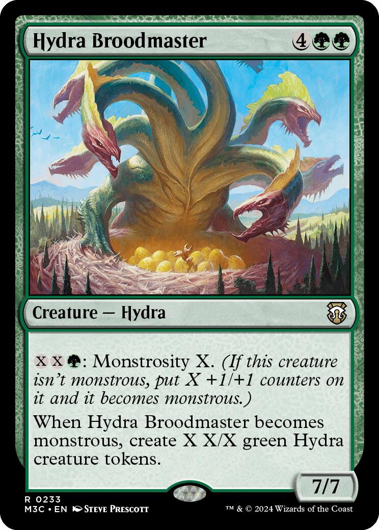 Hydra Broodmaster [Modern Horizons 3 Commander] | Devastation Store