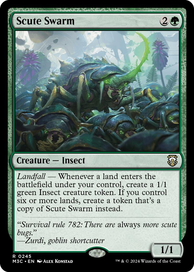 Scute Swarm [Modern Horizons 3 Commander] | Devastation Store