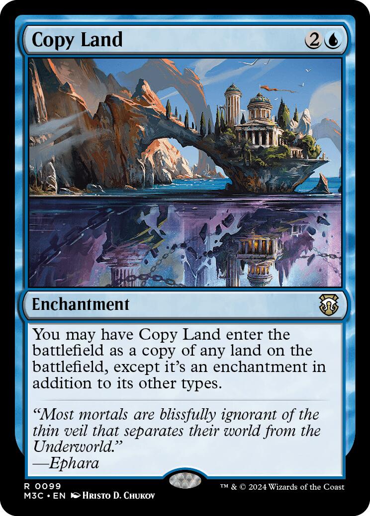 Copy Land [Modern Horizons 3 Commander] | Devastation Store