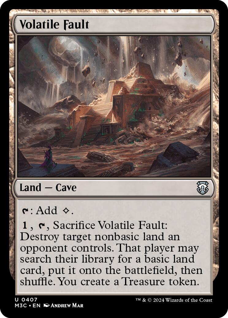 Volatile Fault [Modern Horizons 3 Commander] | Devastation Store