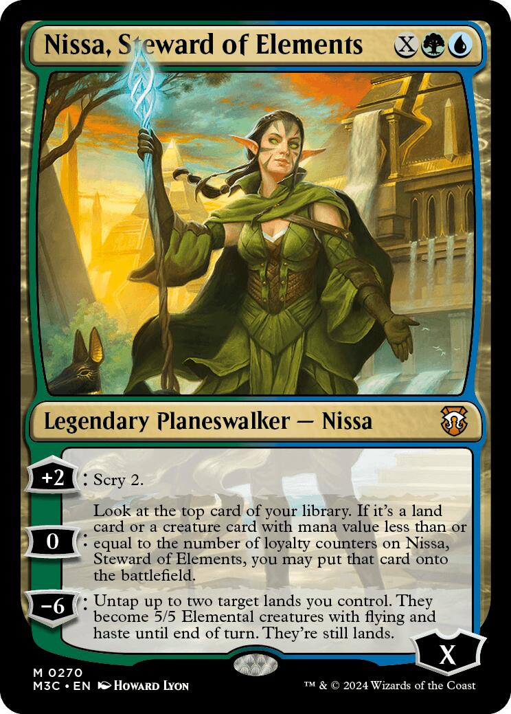 Nissa, Steward of Elements [Modern Horizons 3 Commander] | Devastation Store