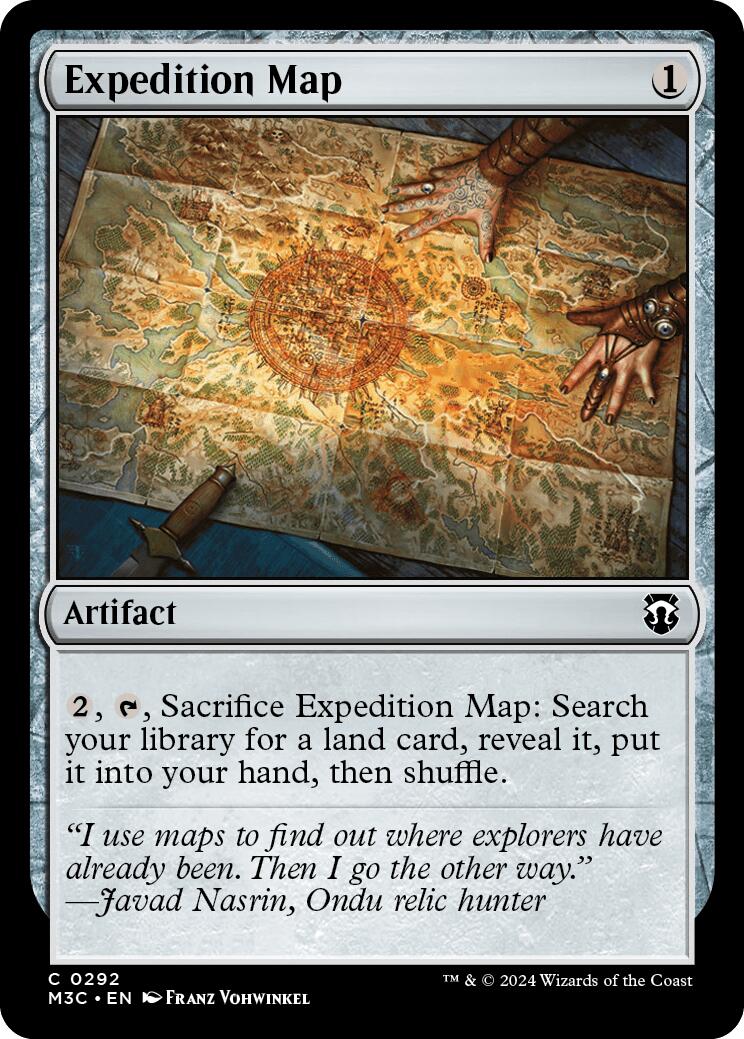 Expedition Map [Modern Horizons 3 Commander] | Devastation Store