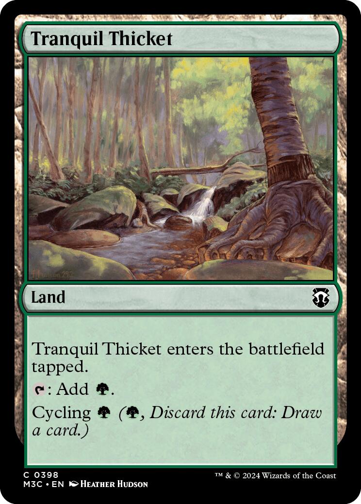 Tranquil Thicket [Modern Horizons 3 Commander] | Devastation Store