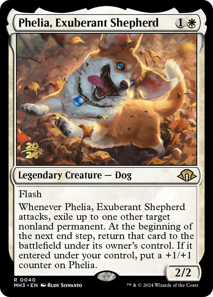 Phelia, Exuberant Shepherd [Modern Horizons 3 Prerelese Promos] | Devastation Store