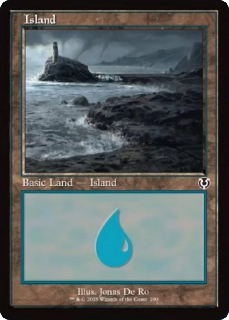Island (290) (Retro Frame) [Innistrad Remastered] | Devastation Store
