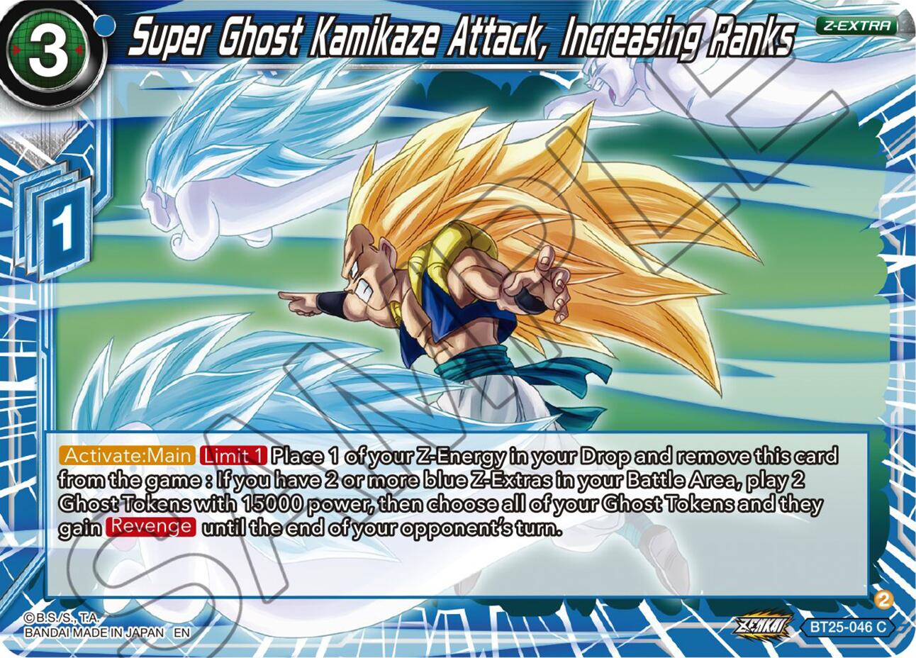 Super Ghost Kamikaze Attack, Increasing Ranks (BT25-046) [Legend of the Dragon Balls] | Devastation Store