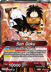 Son Goku // Son Goku, Face-Off With the Great Demon King (BT25-001) [Legend of the Dragon Balls] | Devastation Store