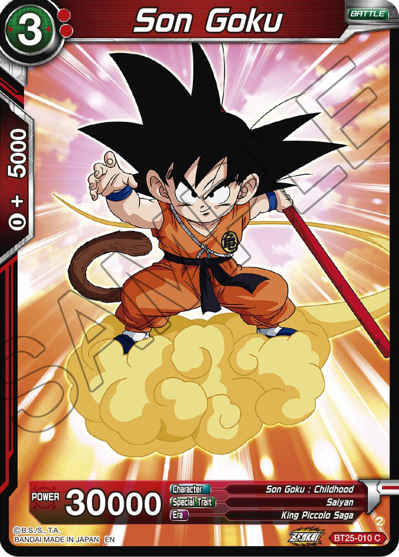 Son Goku (BT25-010) [Legend of the Dragon Balls] | Devastation Store