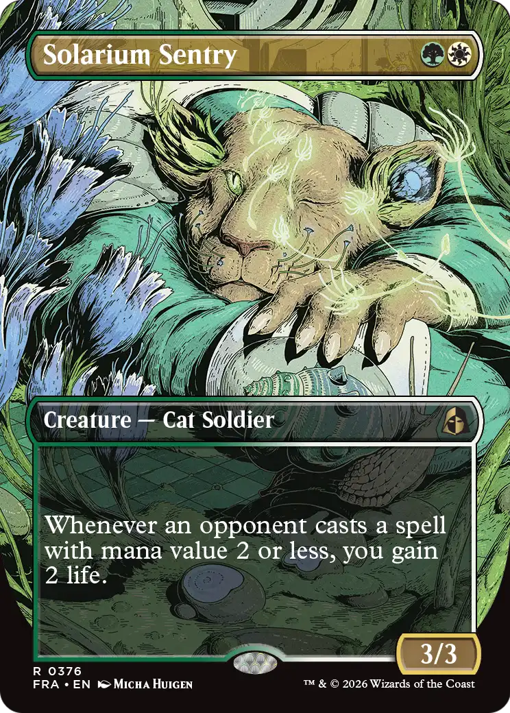 Solarium Sentry (Borderless) [Reality Fracture] | Devastation Store