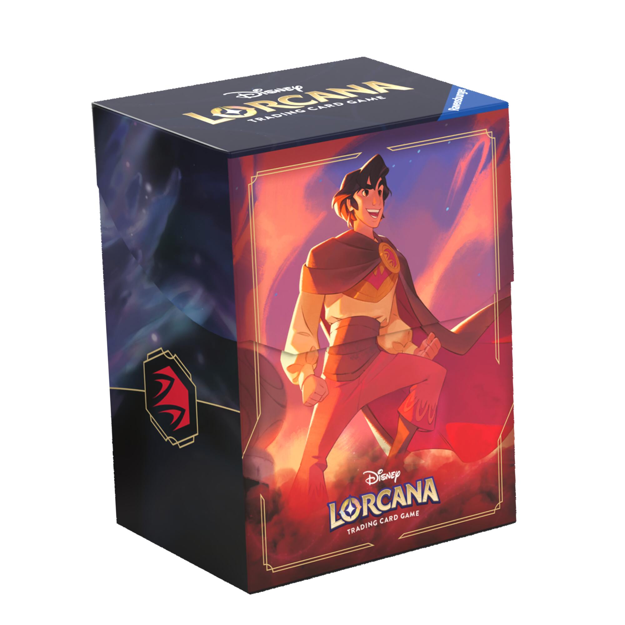 Disney Lorcana: Deck Box (Aladdin - Heroic Outlaw) | Devastation Store