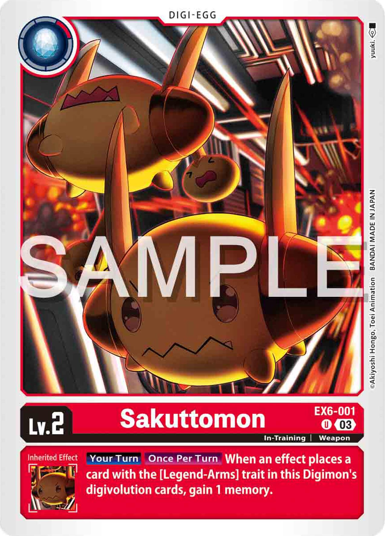 Sakuttomon [EX6-001] [Infernal Ascension] | Devastation Store