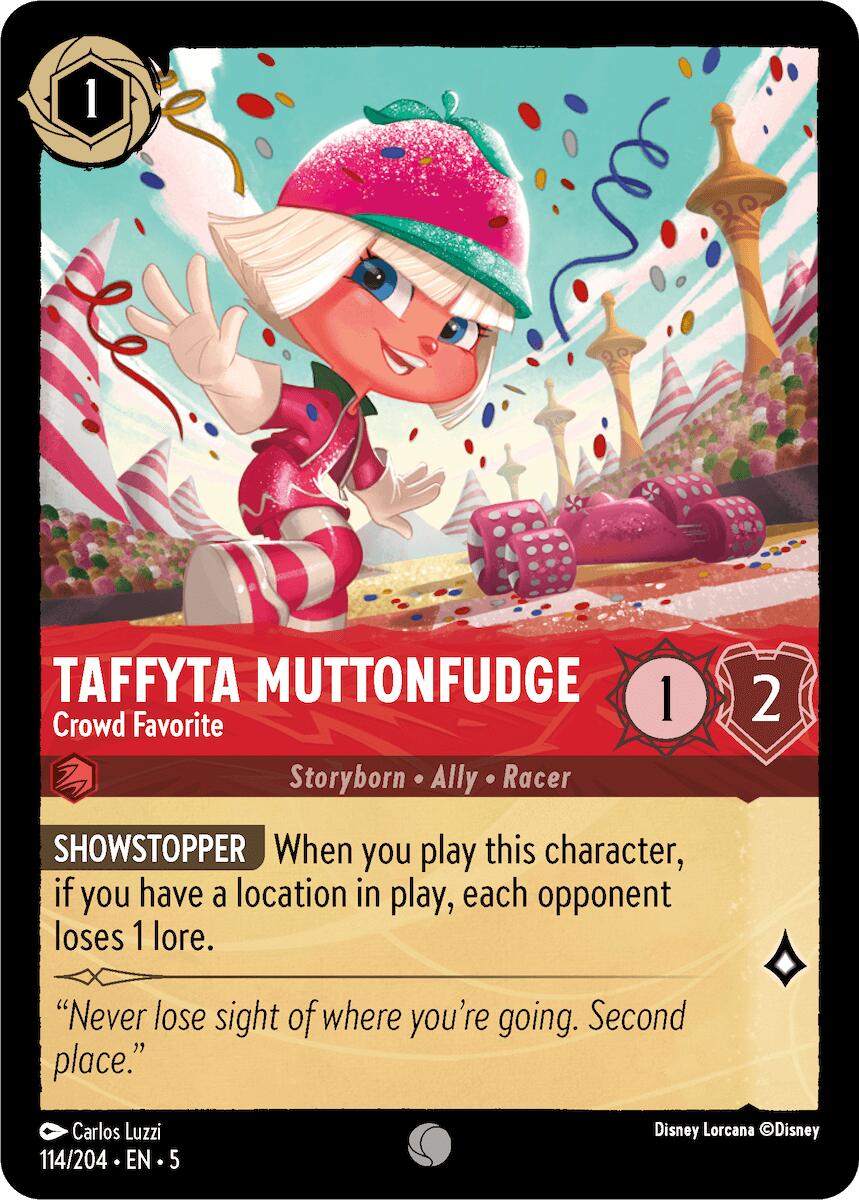 Taffyta Muttonfudge - Crowd Favorite (114/204) [Shimmering Skies] | Devastation Store