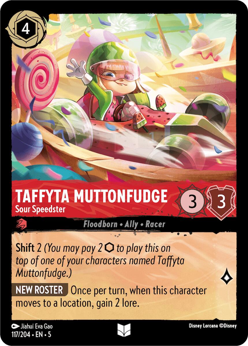 Taffyta Muttonfudge - Sour Speedster (117/204) [Shimmering Skies] | Devastation Store
