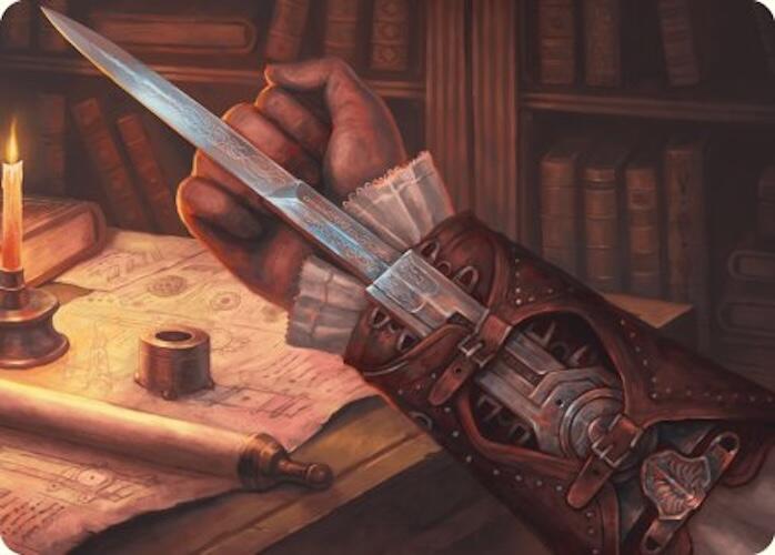 Hidden Blade Art Card [Assassin's Creed Art Series] | Devastation Store