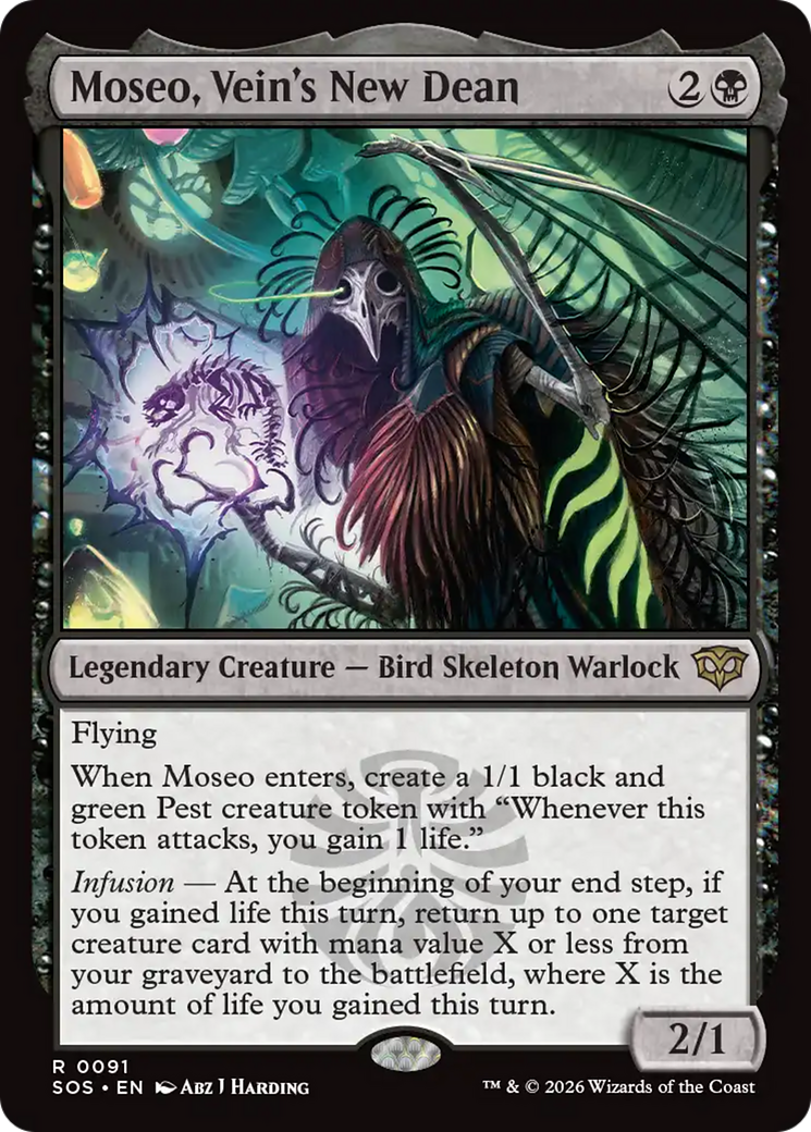 Moseo, Vein's New Dean [Secrets of Strixhaven] | Devastation Store